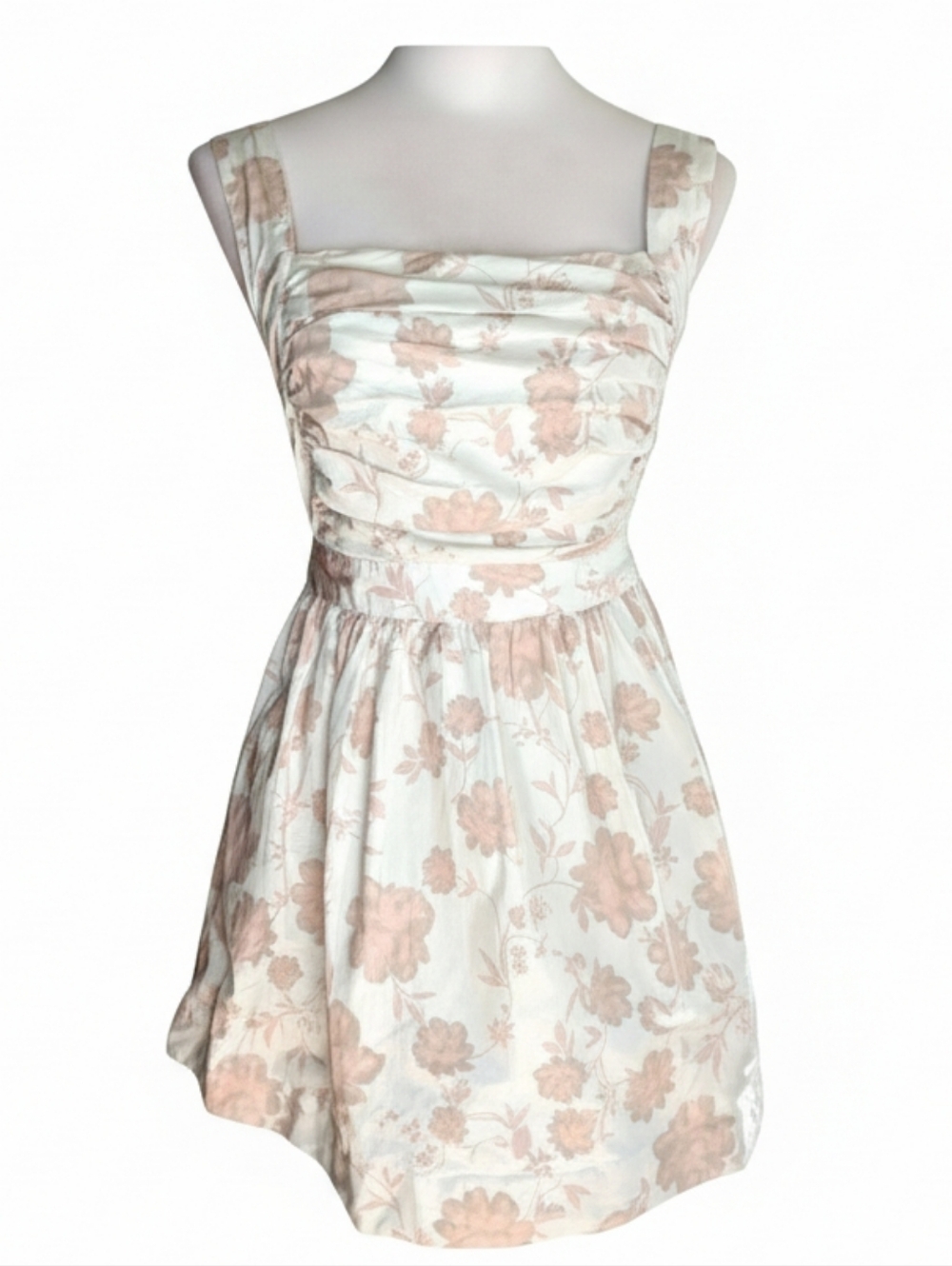 Free People Meet Me In Maui Floral Mini Dress XS NWT - Picture 1 of 15